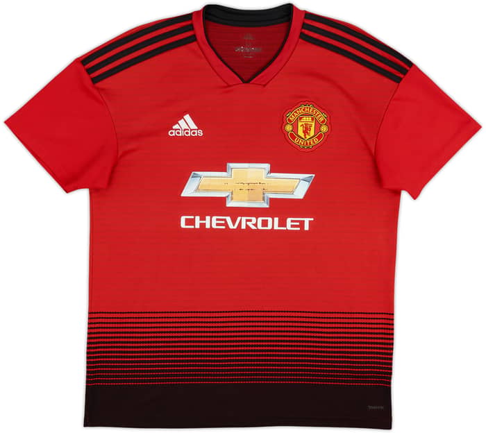 Camiseta de local del Manchester United 2018-19 Lingard #14 - 5/10 - (M)
