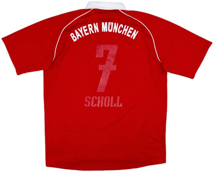 2005-06 Bayern Munich Home Shirt Scholl #7 - 4/10 - (L)