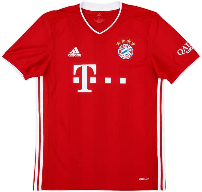 2020-21 Bayern Munich Home Shirt Lewandowski #9 - 8/10 - (M)