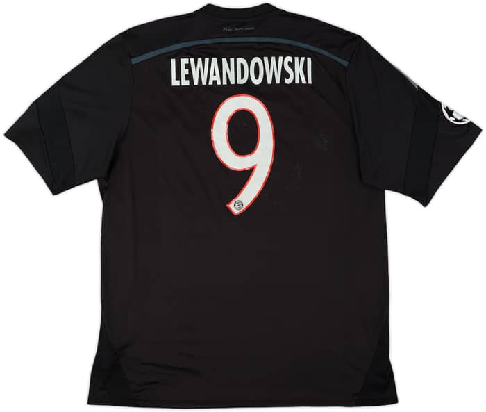 2014-15 Bayern Munich Third Shirt Lewandowski #9 - 5/10 - (XL)