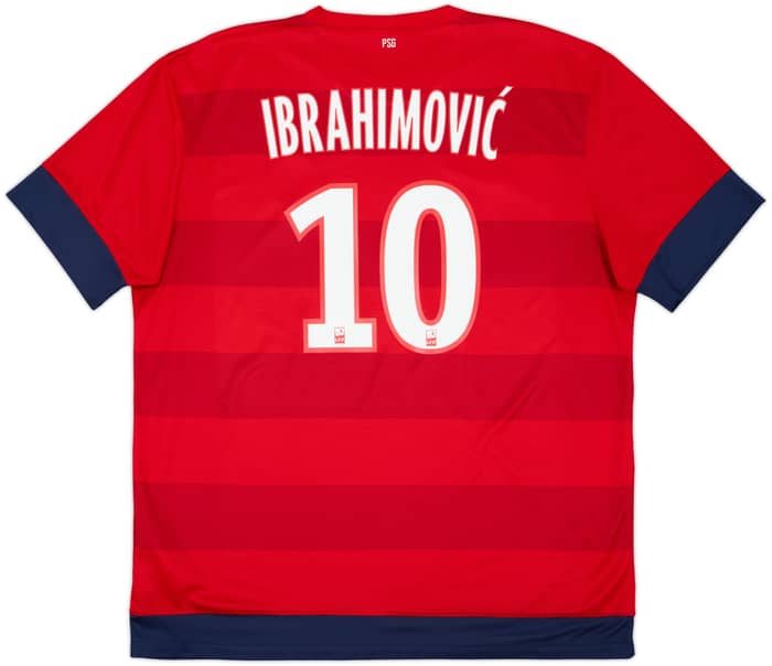 2012-13 Paris Saint-Germain Away Shirt Ibrahimovic #10 - 8/10 - (XL)