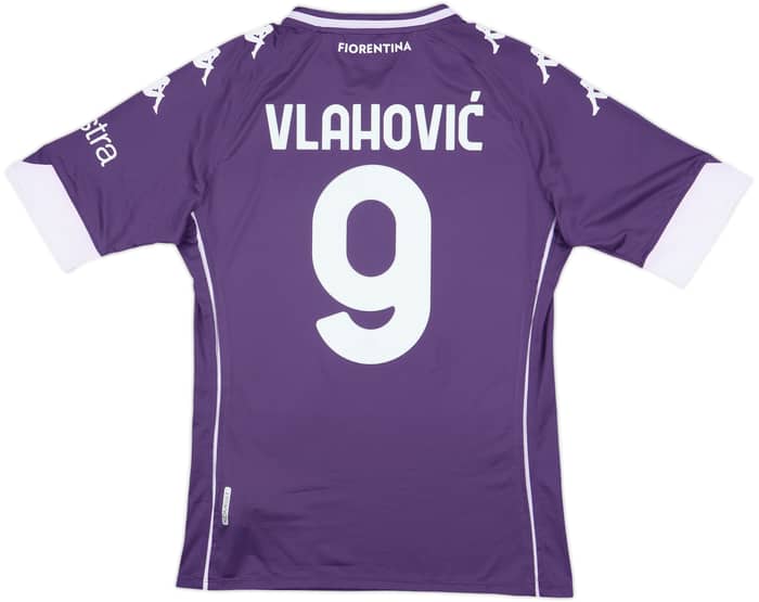 2020-21 Fiorentina Home Shirt Vlahovic #9 - 9/10 - (XL)