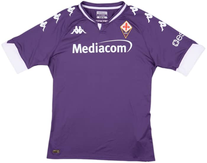 2020-21 Fiorentina Home Shirt Vlahovic #9 - 9/10 - (XL)