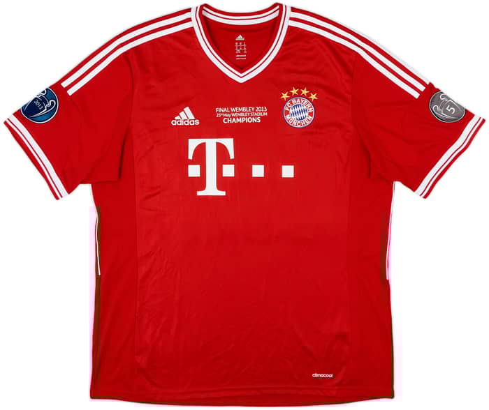 2013-14 Bayern Munich 'Champions' Home Shirt - 8/10 - (XL)