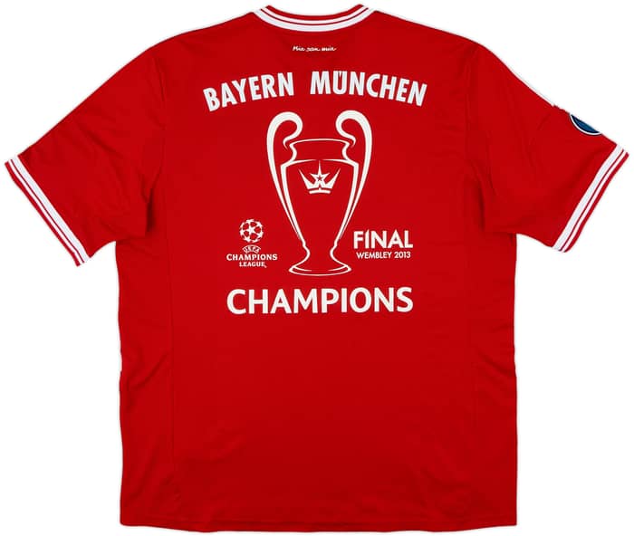 2013-14 Bayern Munich 'Champions' Home Shirt - 8/10 - (XL)