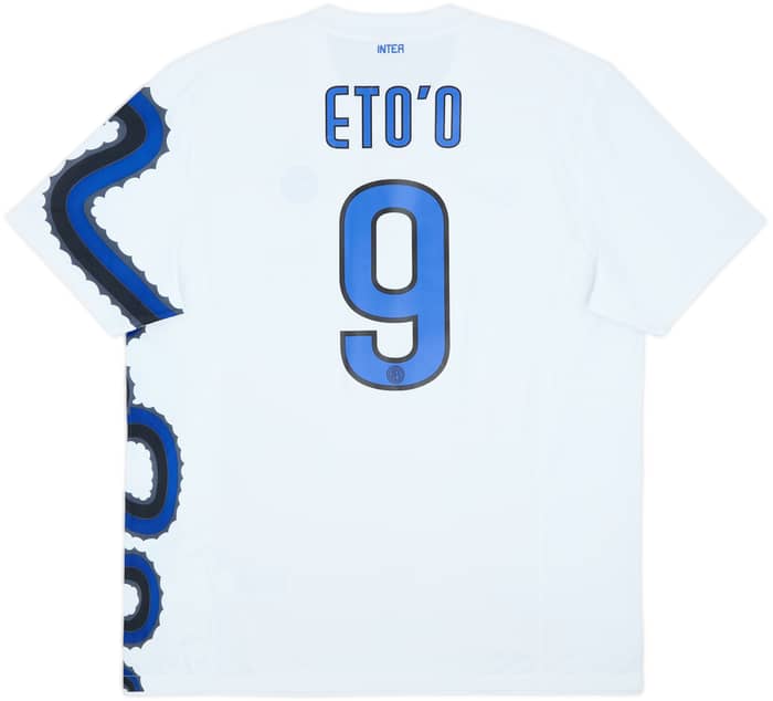 2010-11 Inter Milan Away Shirt Eto'o #9 - 8/10 - (XL)