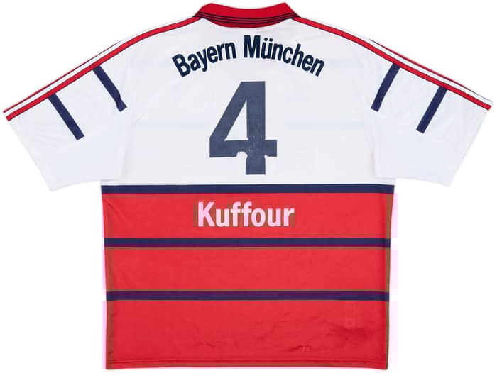 1998-00 Bayern Munich Away Shirt Kuffour #4 - 5/10 - (XL)