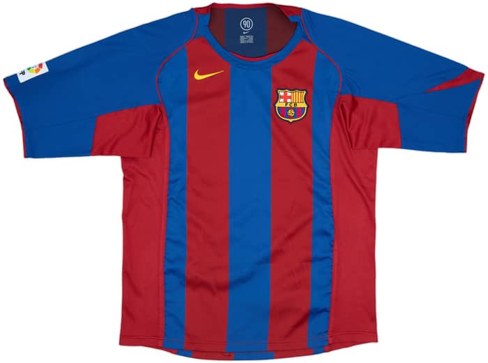 2004-05 Barcelona Home Shirt Messi #30 - 8/10 - (L)
