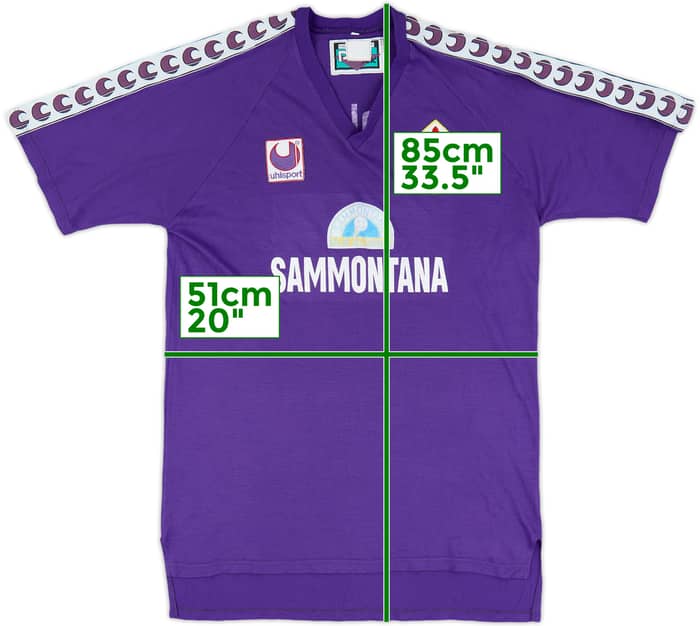 1994-95 Fiorentina Uhlsport Training Shirt - 6/10 - (XL)