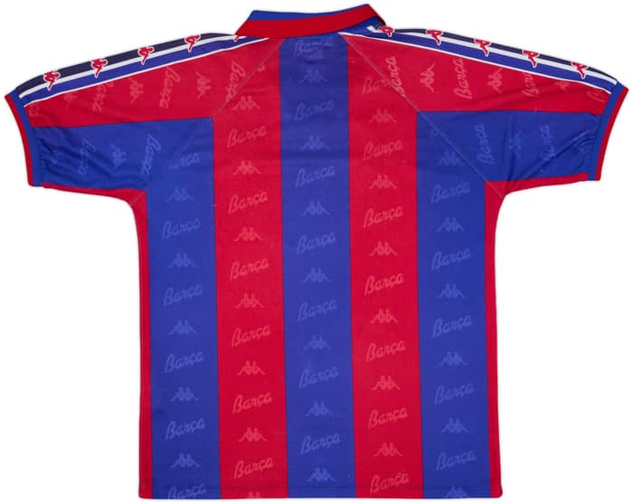 1995-97 Barcelona Home Shirt - 8/10 - (M)