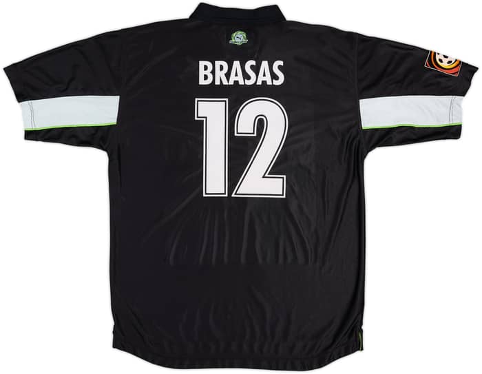 1999-00 Werder Bremen Match Issue GK Shirt Brasas #12