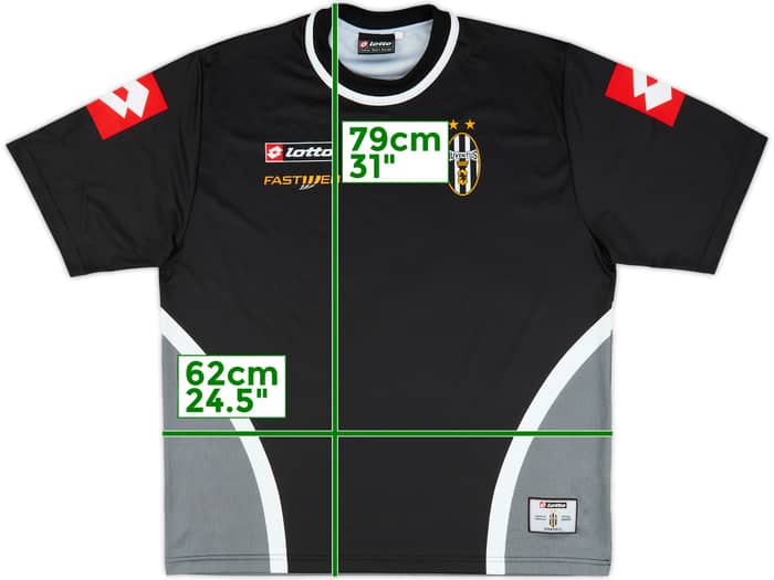 2001-02 Juventus Lotto Training Shirt - 8/10 - (L)