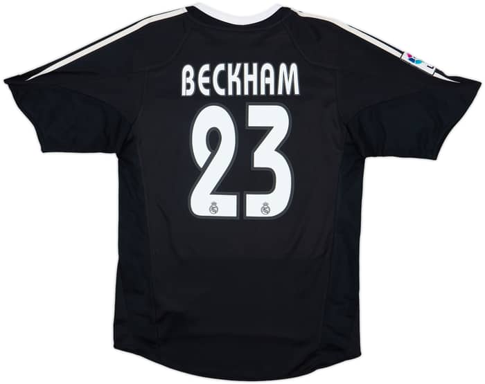 2004-05 Real Madrid Away Shirt Beckham #23 - 6/10 - (S)