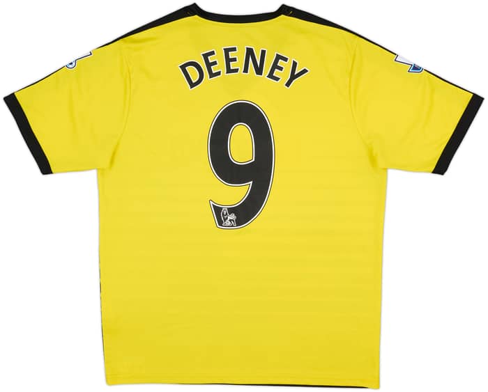 2015-16 Watford Home Shirt Deeney #9 - 7/10 - (XL)