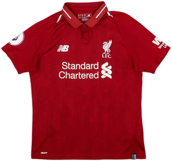 2018-19 Liverpool Home Shirt Henderson #14 - 6/10 - (XL.Boys)