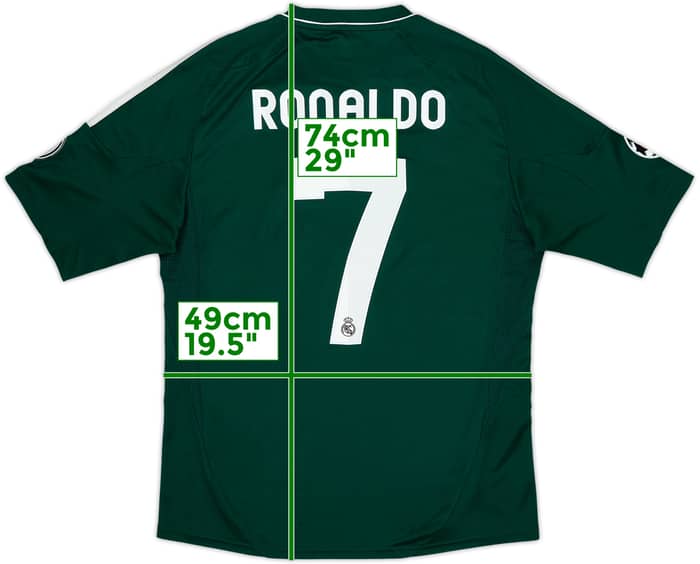 2012-13 Real Madrid CL Third Shirt Ronaldo #7 - 5/10 - (M)