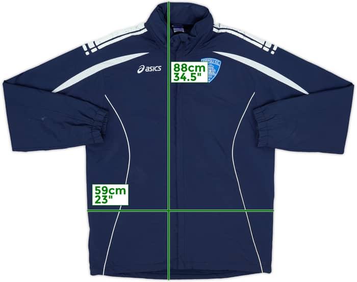 2010-11 Empoli Asics Hooded Track Jacket - 6/10 - (L)