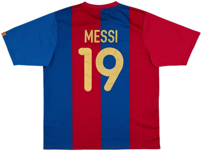 2006-07 Barcelona Basic Home Shirt Messi #19 - 6/10 - (XL)