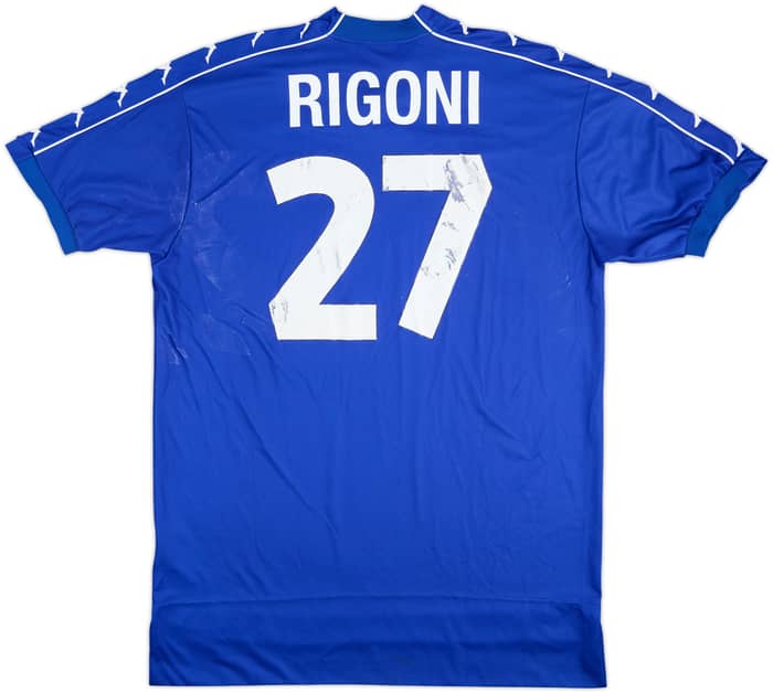 1999-00 Juventus Match Issue Third Shirt Rigoni #27