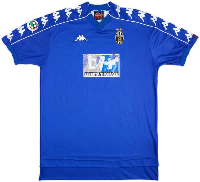 1999-00 Juventus Match Issue Third Shirt Rigoni #27