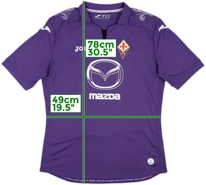 2013-14 Fiorentina Home Shirt - 5/10 - (M)