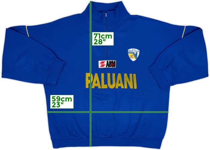1993-94 Chievo Verona ABM 1/4 Zip Drill Top - 5/10 - (XL)
