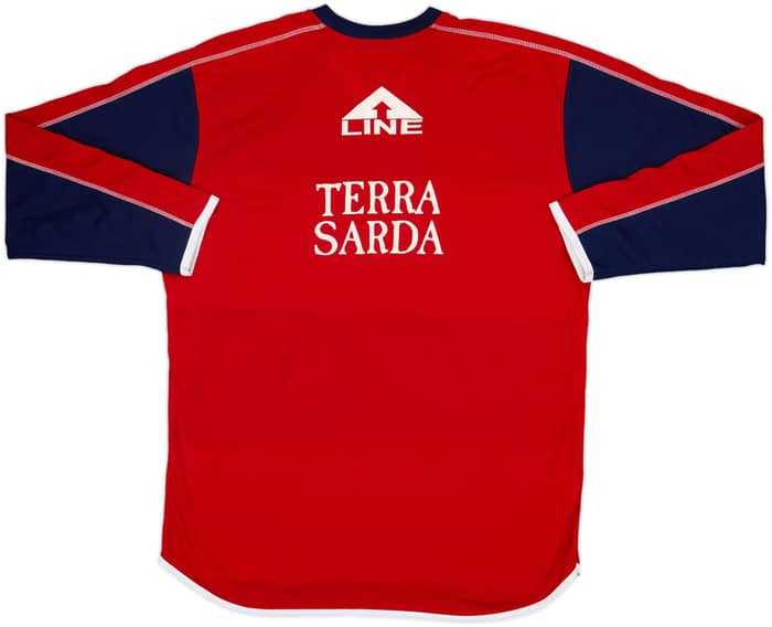 2003-04 Cagliari A-Line Training L/S Shirt - 9/10 - (XXL)