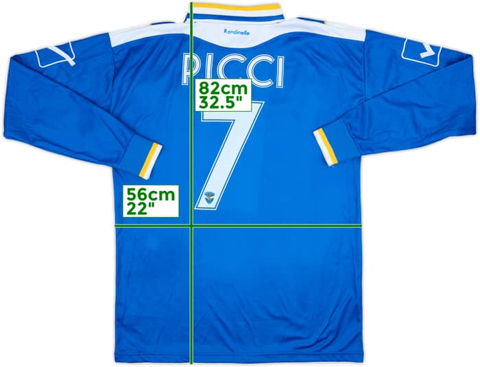2012-13 Brescia Home L/S Shirt Picci #7 - 8/10 - (XL)