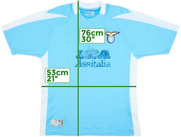 2003-04 Lazio Home Shirt - 4/10 - (L)