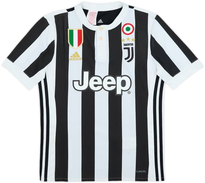2017-18 Juventus Home Shirt - 7/10 - (M.Boys)