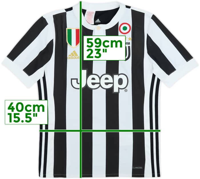 2017-18 Juventus Home Shirt - 7/10 - (M.Boys)