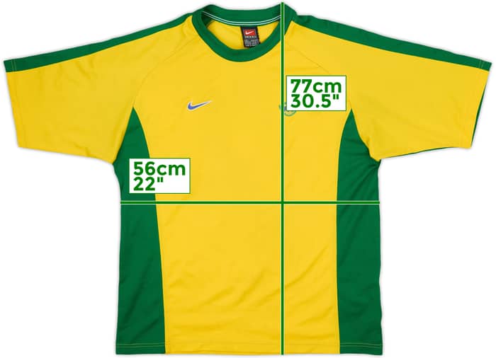 1998-00 Nike Ronaldo R9 Training Shirt - 7/10 - (L)