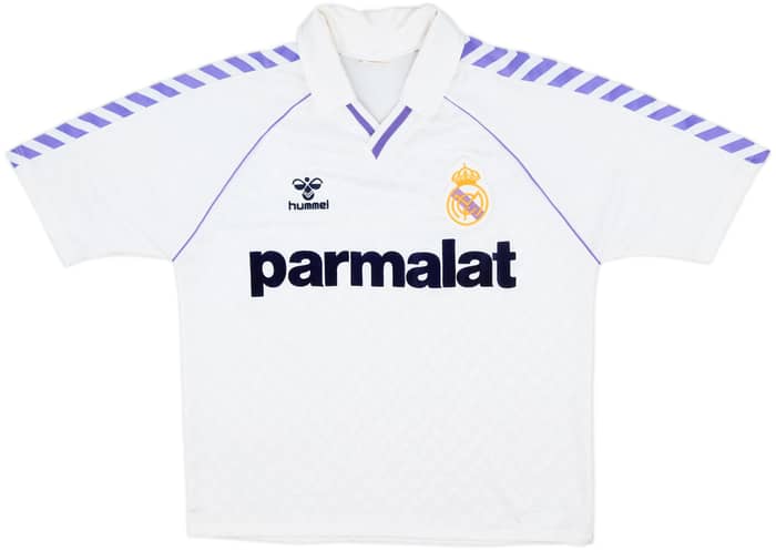 1986-88 Real Madrid Home Shirt - 8/10 - (M)