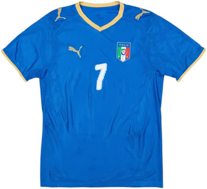 2007-08 Italy Home Shirt Del Piero #7 - 7/10 - (M)