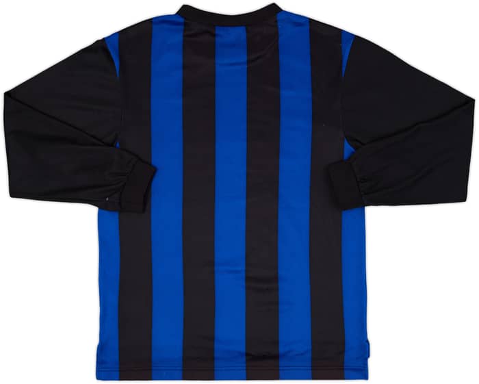 2000-01 Inter Milan Basic Home L/S Shirt - 7/10 - (L.Boys)