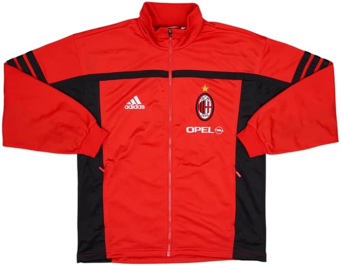 2000-01 AC Milan adidas Track Jacket - 8/10 - (M)