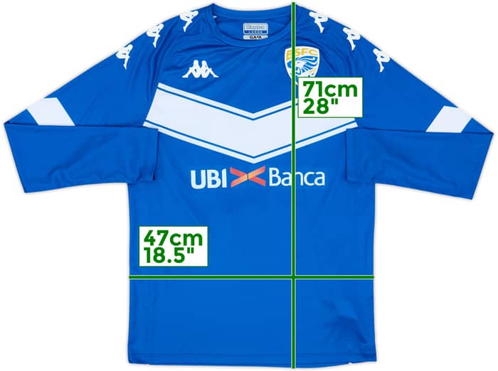2020-21 Brescia Home L/S Shirt #10 - 9/10 - (L)
