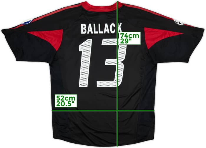 2004-05 Bayern Munich Third Shirt Ballack #13 - 9/10 - (M)