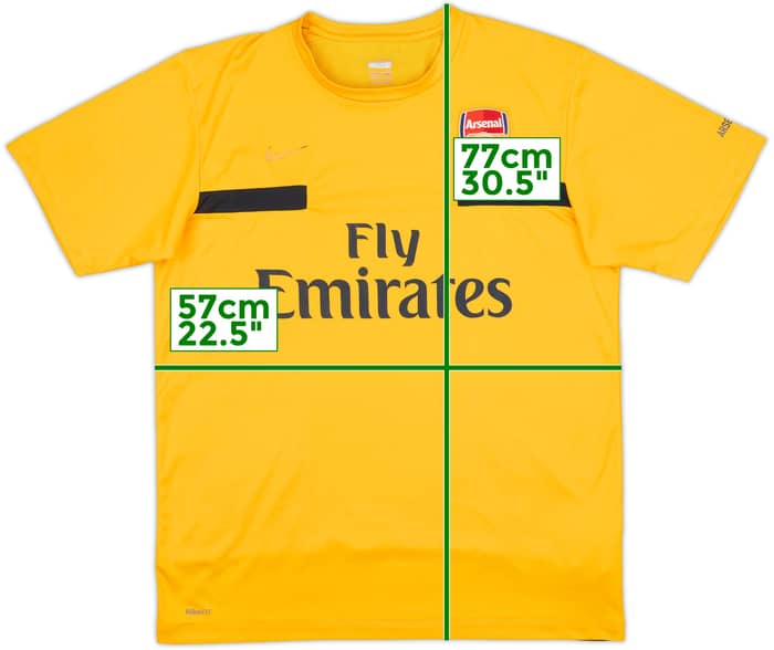 2009-10 Arsenal Nike Training Shirt - 5/10 - (L)