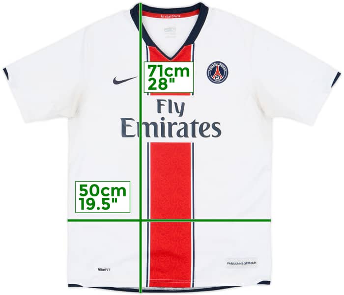 2007-08 Paris Saint-Germain Away Shirt - 8/10 - (XL.Boys)