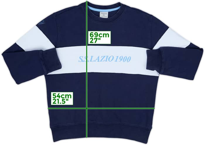 2017-18 Lazio Macron Sweat Top - 8/10 - (XXL)
