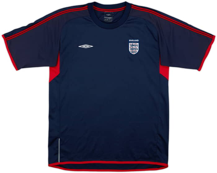 2004-06 Inglaterra Umbro Camiseta de entrenamiento - 8/10 - (M)