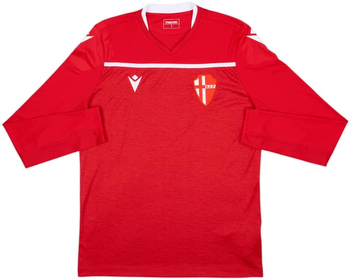 2020-21 Padova Macron Training L/S Shirt - 8/10 - (L)