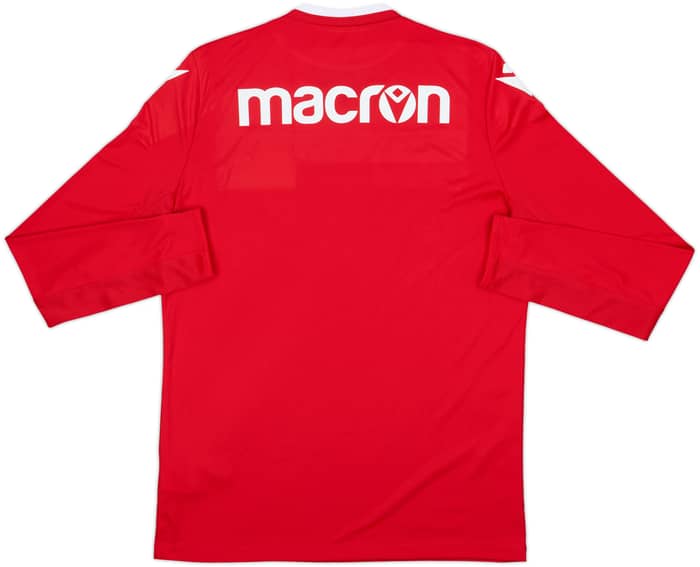 2020-21 Padova Macron Training L/S Shirt - 8/10 - (L)