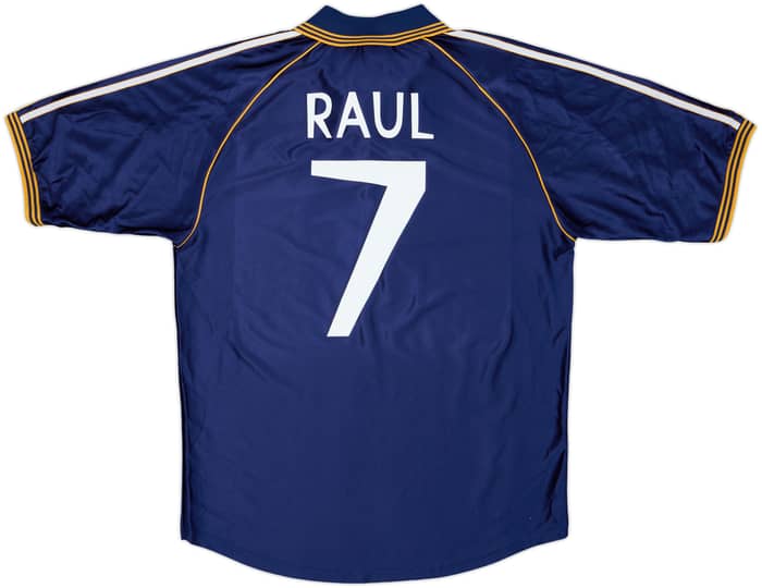 1998-99 Real Madrid Third Shirt Raul #7 - 10/10 - (L)