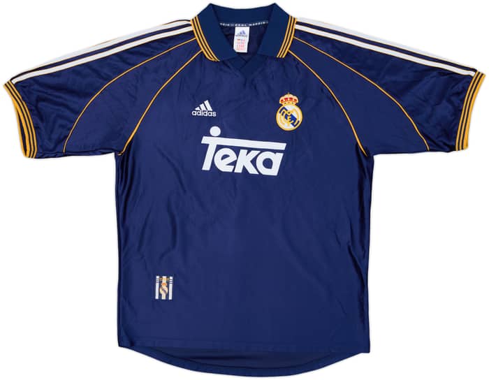 1998-99 Real Madrid Third Shirt Raul #7 - 10/10 - (L)