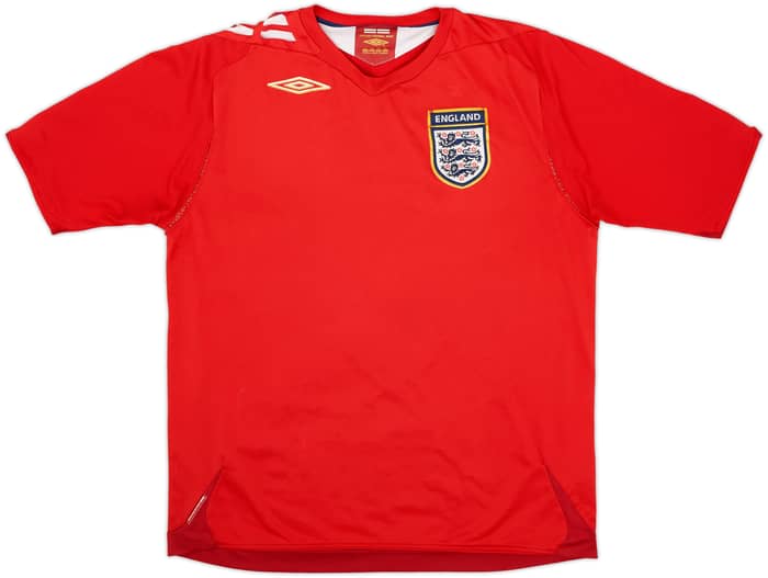 2006-08 England Away Shirt - 5/10 - (L)