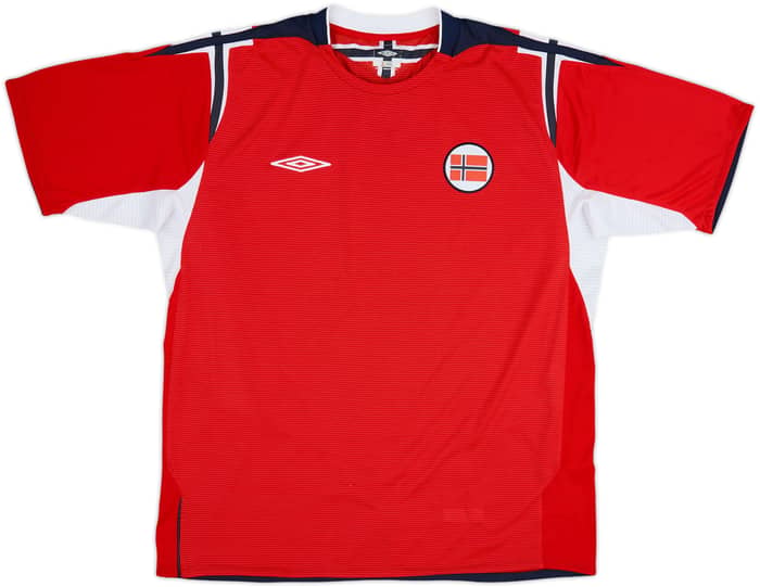 2004-06 Noruega Camiseta Local - 8/10 - (XL)