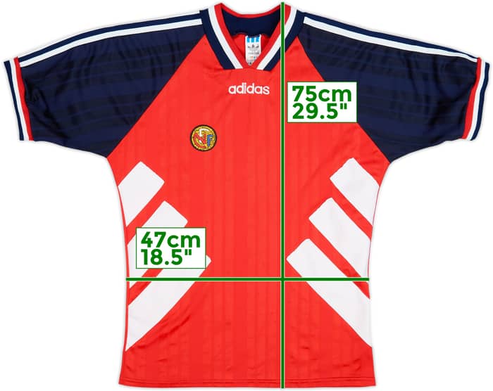1994-96 Norway Home Shirt - 8/10 - (M)