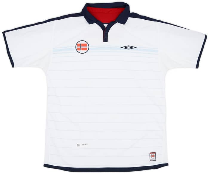 2002-04 Norway Away Shirt - 6/10 - (XL)